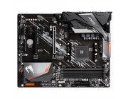 GIGABYTE GA-A520 AORUS Elite, Socket AM4, AMD A520, Dual 4xDDR4-4733, APU AMD graphics, DVI, HDMI, 2xPCIe X16, 4xSATA3, RAID, 1xM.2, 3xPCIe X1, ALC1200 HDA, S/PDIF, GbE LAN, 1xUSB3.2Gen2, 5xUSB3.2, RGB Fusion 2.0, ATX